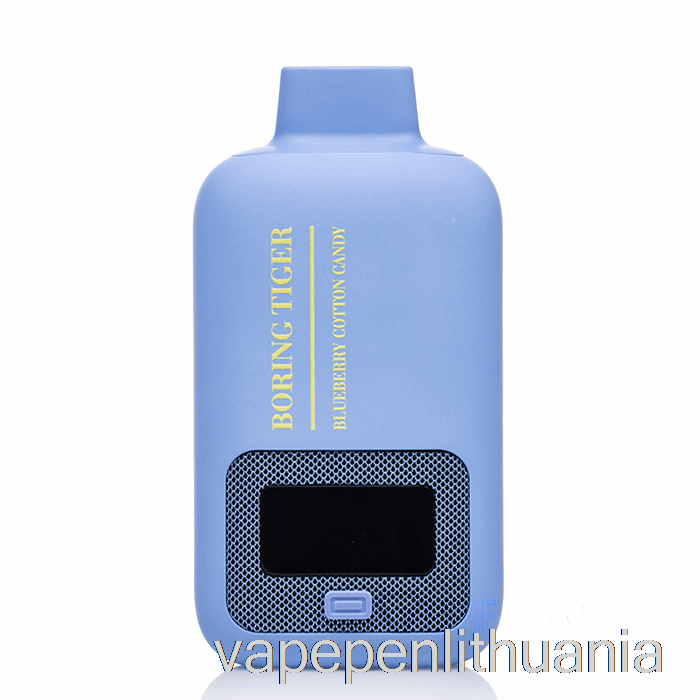 Luffbar Boring Tiger 25000 Vienkartinis Mėlynių Cukraus Vatos Vape Skystis